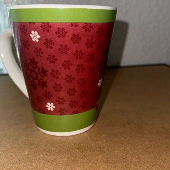 Holiday Snowman & Penguin Ceramic Mugs Set Of 2 - Picture 3 of 9